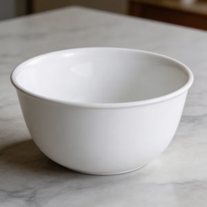 Winter Frost White Super Glass Soup/Cereal Bowls 28oz Set 3