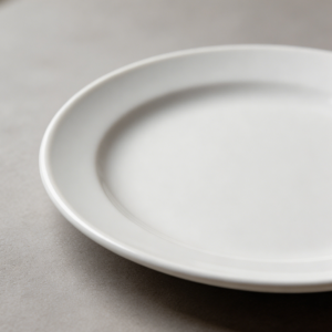White Winter Frost Chip-Resistant Glass Dinner Plates 6-Pack